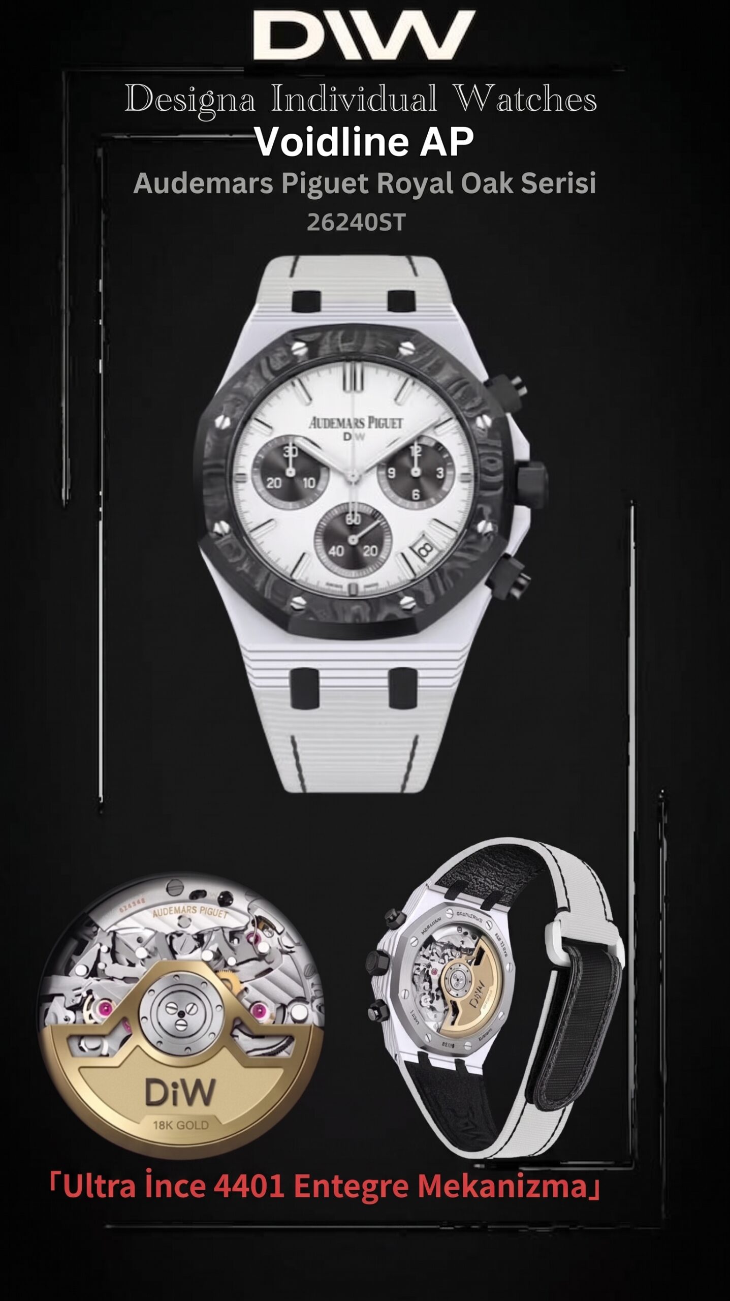 audemars-piguet-royal-oak-chrono-26240-diw-voidline-carboquartz-black-white-poster-super-clone-eta