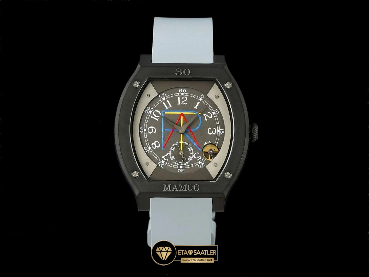 F.P. Journe Elegante Mamco Edition Siyah-Gri Kadran Gri Kordon Super Clone ETA