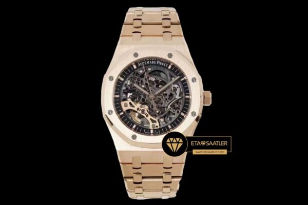 Audemars Piguet Royal Oak 15407ST İskelet Kadran 18K Super Clone Eta