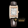 Jaeger Le Coultre Reverso Ladies Pembe Altın Kasa Beyaz Kadran ETA