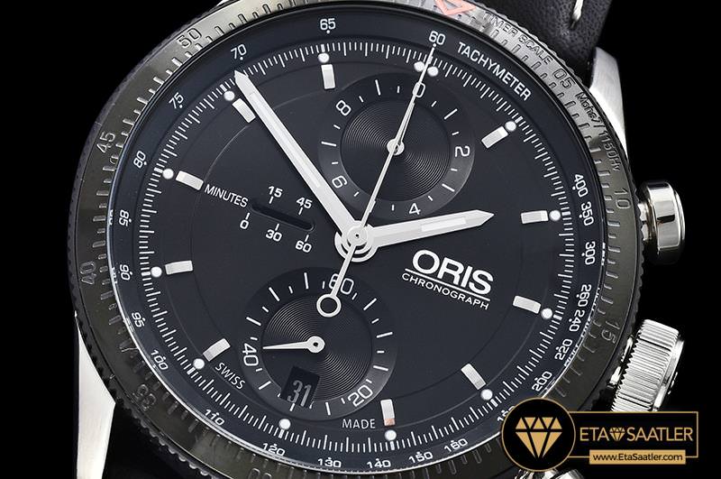 Or010 Oris Calobra Chronograph Ltd Ed Pvdssle Blk Jap Qtz 07 07 Or010 Oris Calobra Chronograph Ltd Ed Pvdssle Blk Jap Qtz 07 07