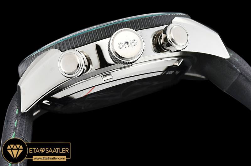 Or011 Oris Calobra Chronograph Ltd Ed Green Ssle Blk Jap Qtz 09 09 Or011 Oris Calobra Chronograph Ltd Ed Green Ssle Blk Jap Qtz 09 09