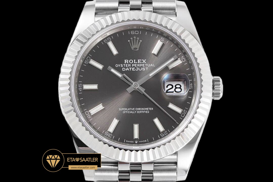 Rolex Datejust 3235 Gri Kadran Clean Factory 41mm jubile 3235 Super Clone ETA Rolex Datejust 3235 Gri Kadran Clean Factory 41mm jubile 3235 Super Clone ETA