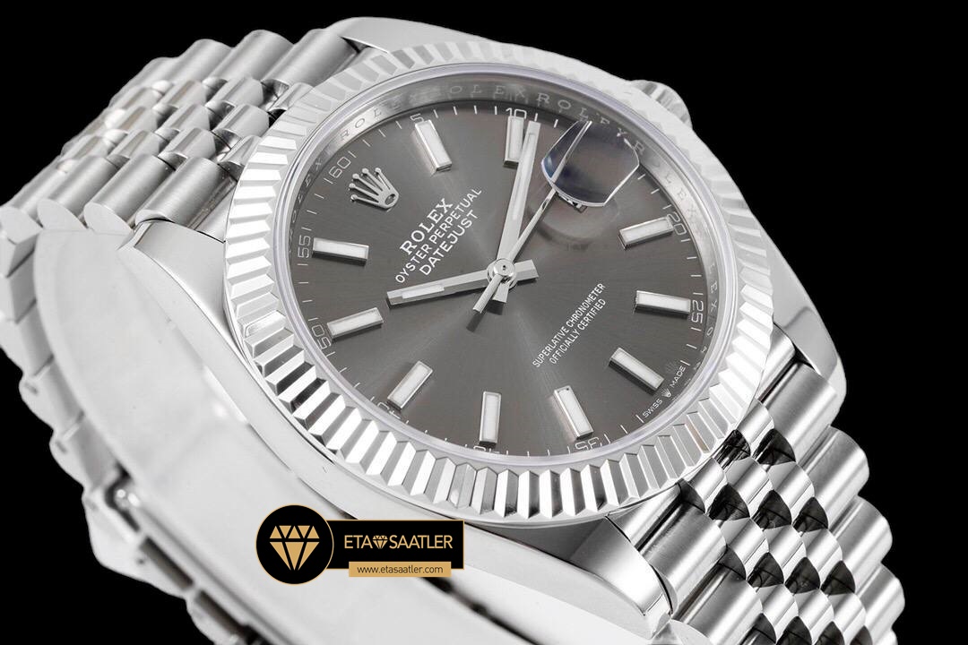 Rolex Datejust 3235 Gri Kadran Clean Factory 41mm jubile 3235 Super Clone ETA Rolex Datejust 3235 Gri Kadran Clean Factory 41mm jubile 3235 Super Clone ETA