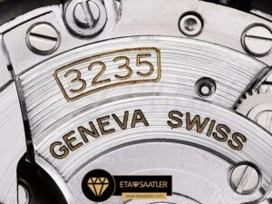 Rolex Datejust 3235 Clean Factory 41mm Siyah Kadran Jubile 3235 Super Clone ETA