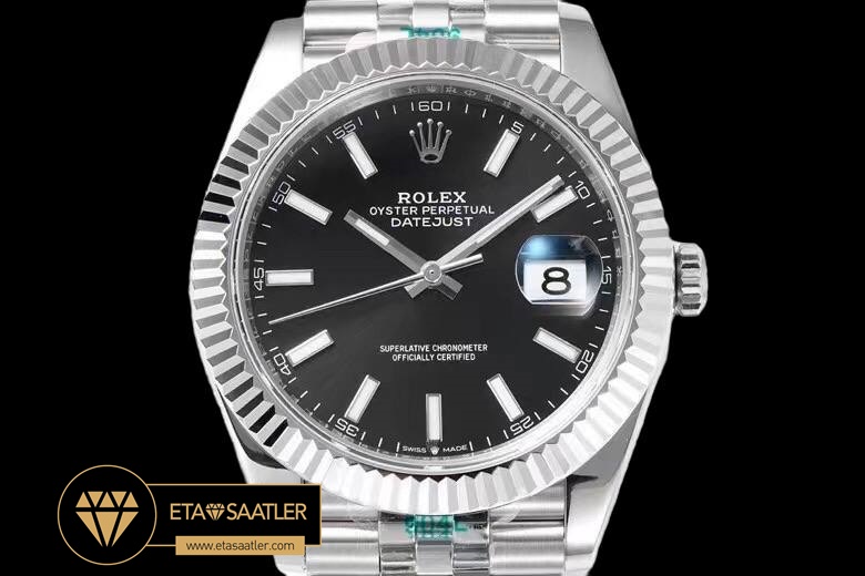 Rolex Datejust 3235 Clean Factory 41mm Siyah Kadran Jubile 3235 Super Clone ETA Rolex Datejust 3235 Clean Factory 41mm Siyah Kadran Jubile 3235 Super Clone ETA