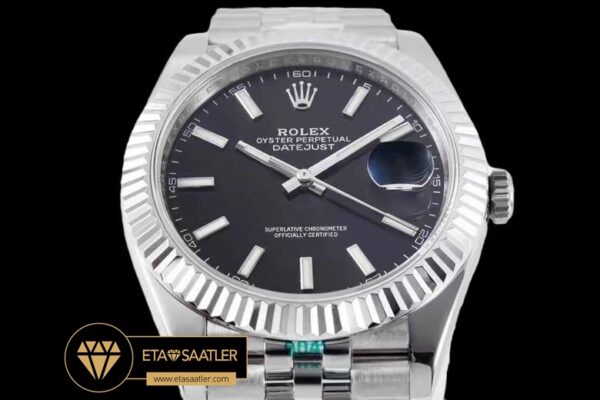 Rolex Datejust 3235 Clean Factory 41mm Siyah Kadran Jubile 3235 Super Clone ETA