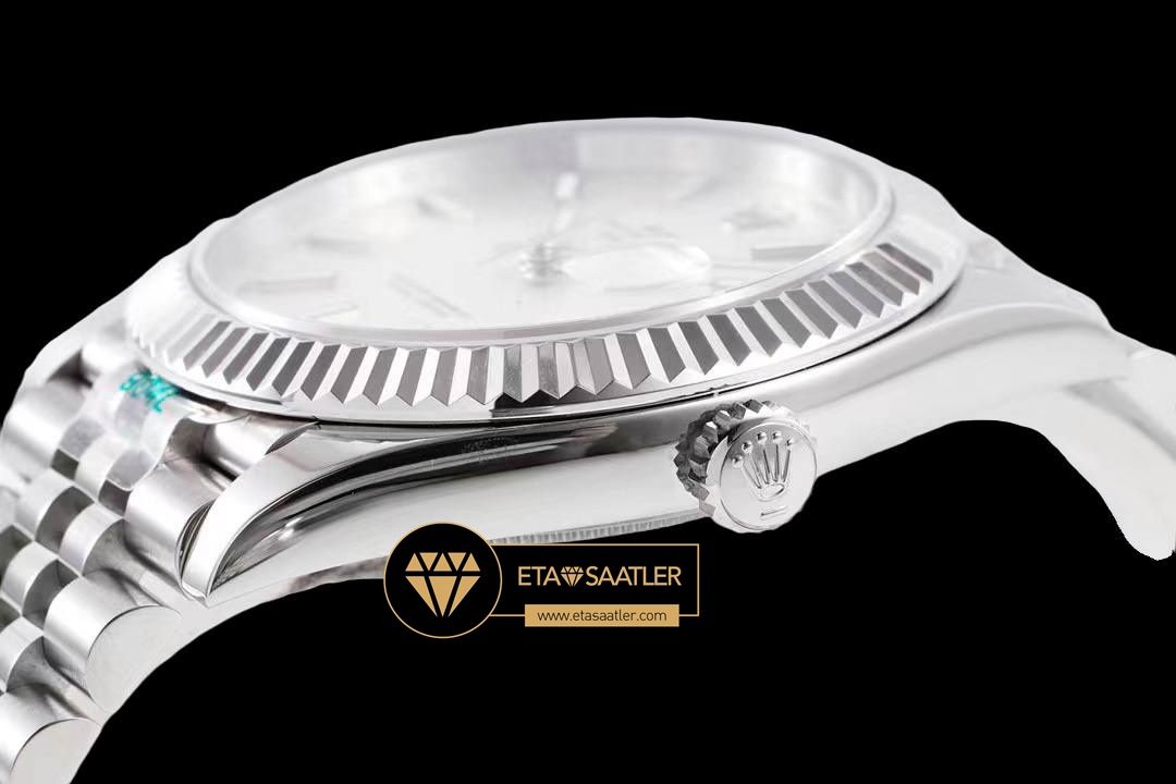 R2dj0410c rolex datejust gümüş kadran 41mm jubile 3235 super clone eta (5) 03 Rolex Datejust Gümüş Kadran 41mm Jubile 3235 Super Clone ETA