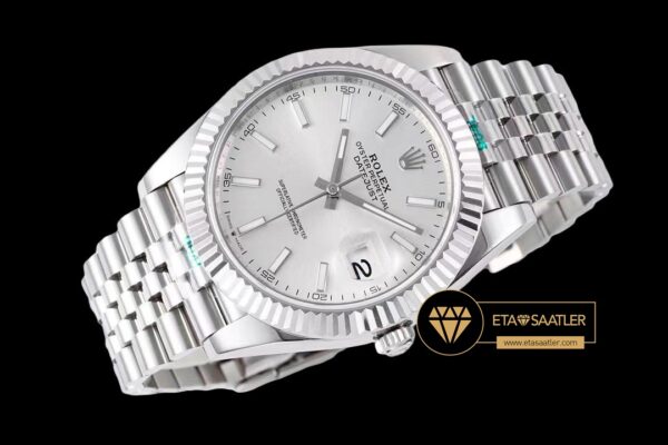 R2dj0410c rolex datejust gümüş kadran 41mm jubile 3235 super clone eta (6) 04
