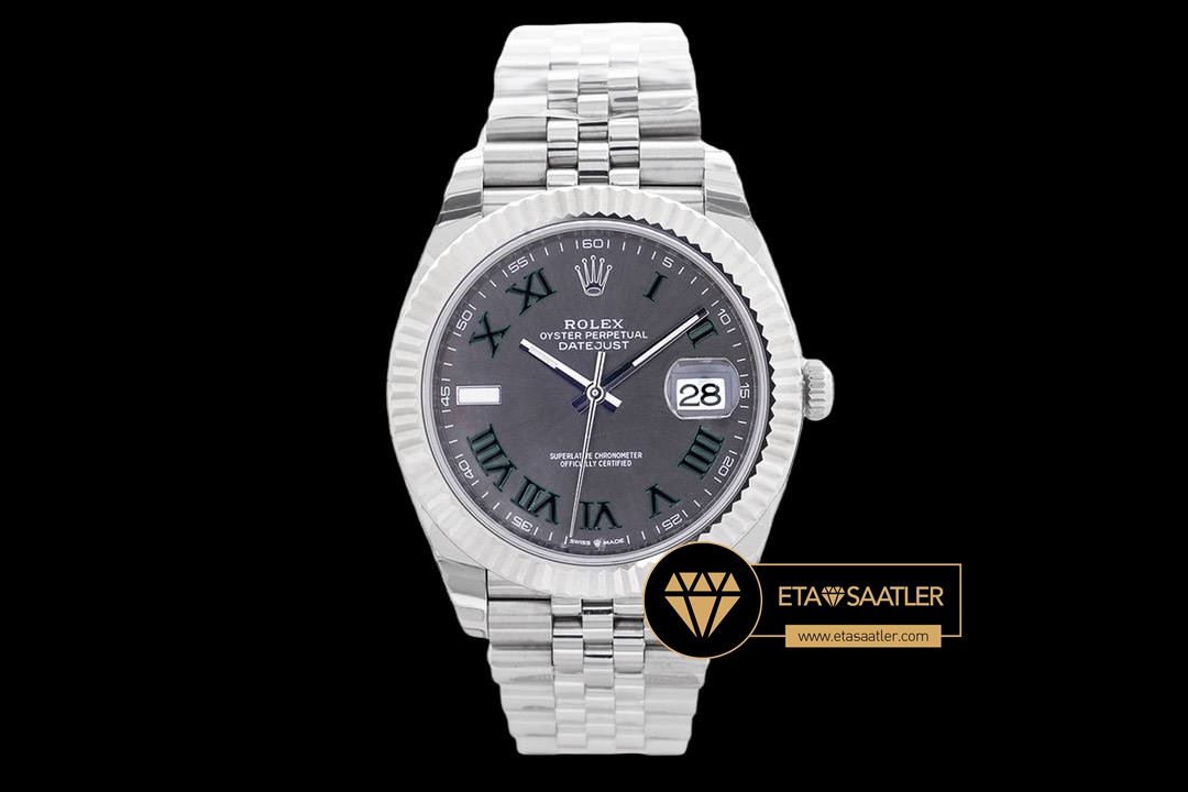 R2dj0418c rolex datejust roma rakamlı gri kadran 3235 jubile super clone eta (1) 01 Rolex Datejust Roma Rakamlı Gri Kadran 3235 Jubile Super Clone ETA