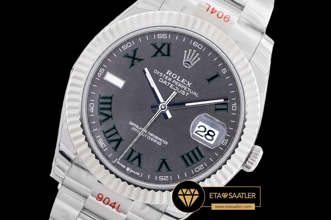 R2dj0419d rolex datejust roma rakamlı 41mm gri kadran oyster super clone eta (7) 04 Rolex Datejust Roma Rakamlı 41mm Gri Kadran Oyster Super Clone ETA