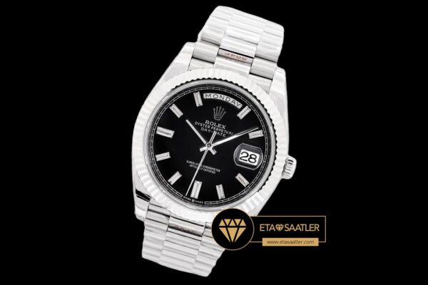 Rdd0266a rolex day date taşlı siyah kadran 40mm super clone eta (2) 02