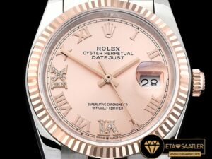 Rdj0323b Datejust 36mm Jub Flt 904l Rgss Rosedirmn Gmf A2836 06 06