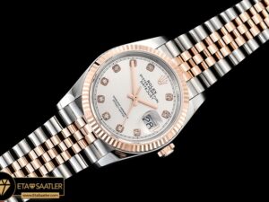 Rdj0324b Datejust 36mm Jub Flt 904l Rgss S Whtdiam Gmf A2836 05 05