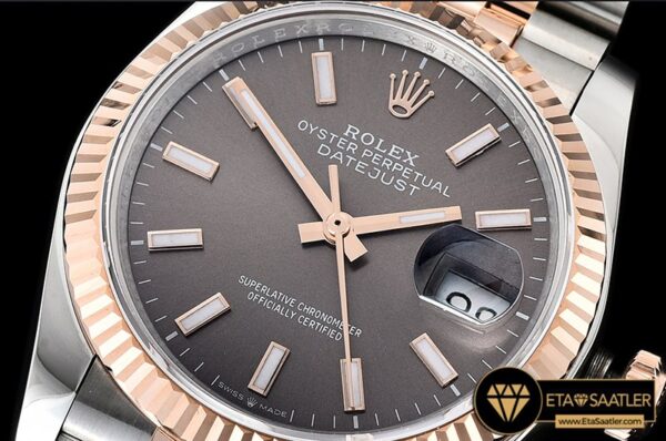 Rdj0325c Datejust 36mm Jub Flt 904l Rgss Greystk Gmf A2836 04 04