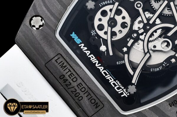 Rm0154a Rm055 Bubba Watson Fcvru Skeleton Blue Kvf My8215 Mod 12 12