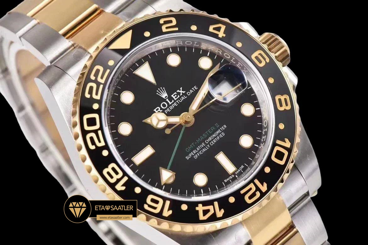 Rolex Gmt-Master II 116713LN Clean Factory 3186 Oyster 904L Super Plus Clone ETA Rolex Gmt-Master II 116713LN Clean Factory 3186 Oyster 904L Super Plus Clone ETA