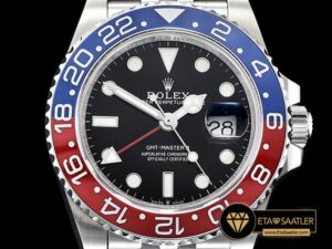 Rolgmt147b Gmt Master Ii 126710 Pepsi 904l Ssss Blk Gmf A2836 07 07