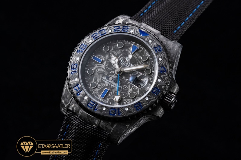 Rolgmt218b rolex gmt diw blue black 3187 super clone eta 05 05