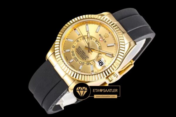 Rolskd017a rolex sky dweller altın kadran 42mm 18k altın kasa super clone eta (3) 03
