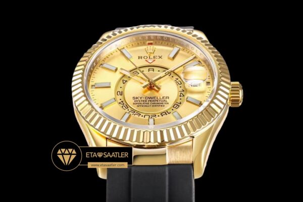 Rolskd017a rolex sky dweller altın kadran 42mm 18k altın kasa super clone eta (4) 04