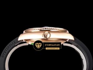 Rolex Sky-Dweller Kahve Kadran 42mm Rose Gold Kasa Super Clone ETA