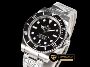 Rolex Submariner 114060LN CLEAN Factory Siyah Seramik Bezel 3130 Super Clone ETA
