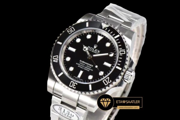Rolex Submariner 114060LN CLEAN Factory Siyah Seramik Bezel 3130 Super Clone ETA