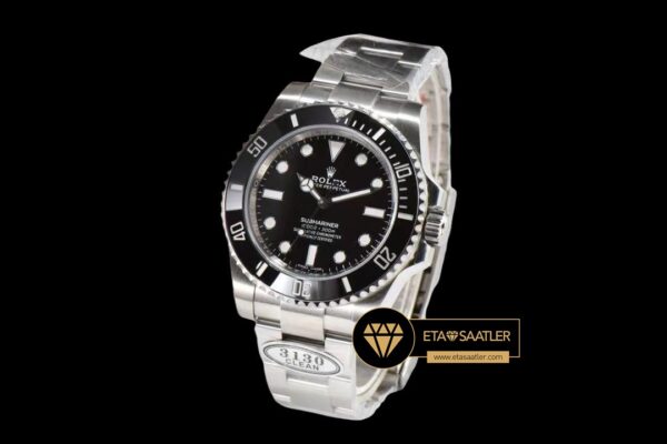 Rolex Submariner 114060LN CLEAN Factory Siyah Seramik Bezel 3130 Super Clone ETA