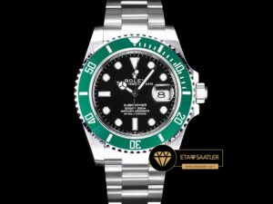 Rolex 41mm Submariner 126610LV Seramik Yeşil Çerçeve 3235 Super Clone ETA
