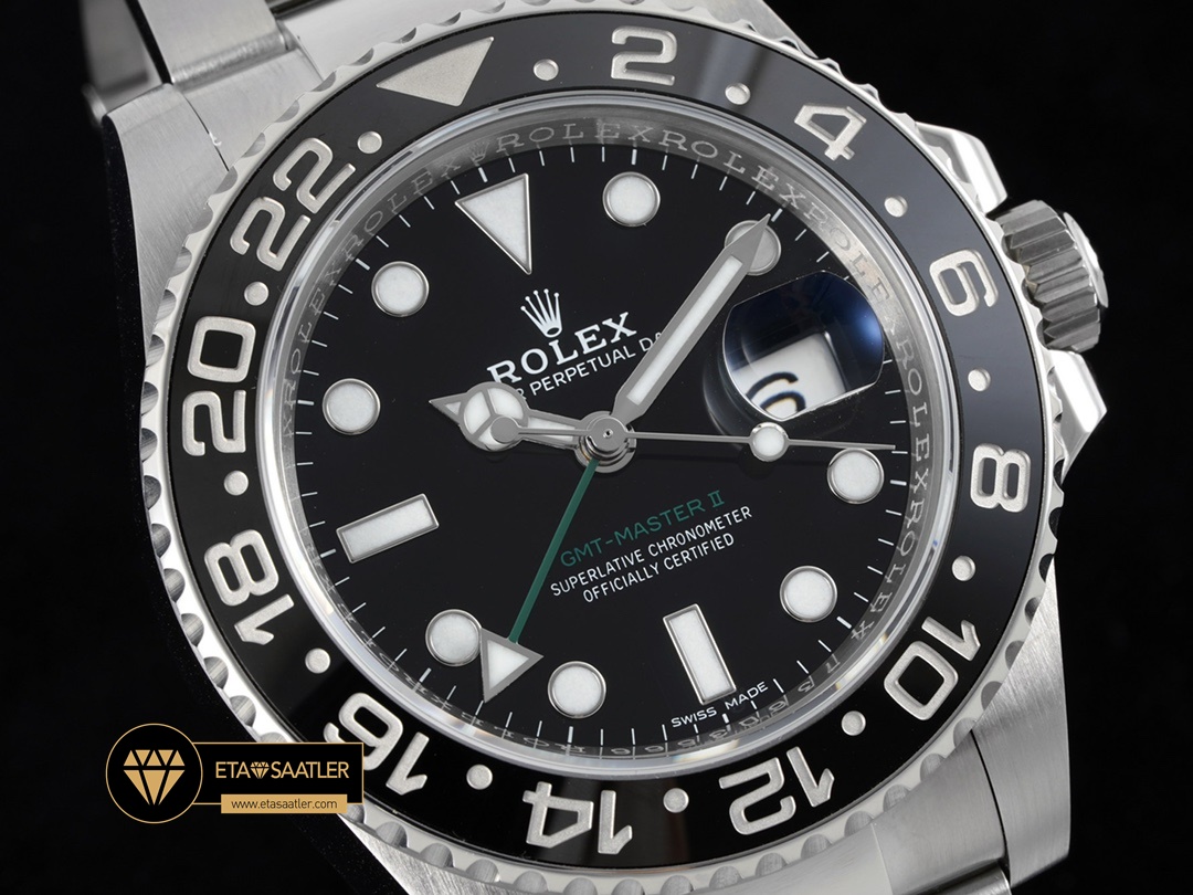 Rolex Gmt-Master II Clean Factory 116710 Seramik Bezel 3186 Oyster Super Plus Clone ETA (2) Rolex Gmt-Master II Clean Factory 116710 Seramik Bezel 3186 Oyster Super Plus Clone ETA