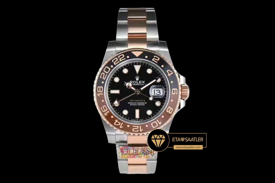 Rolex Gmt-Master II Clean Factory 126711CHNR Rose 3186 Oyster Super Plus Clone ETA