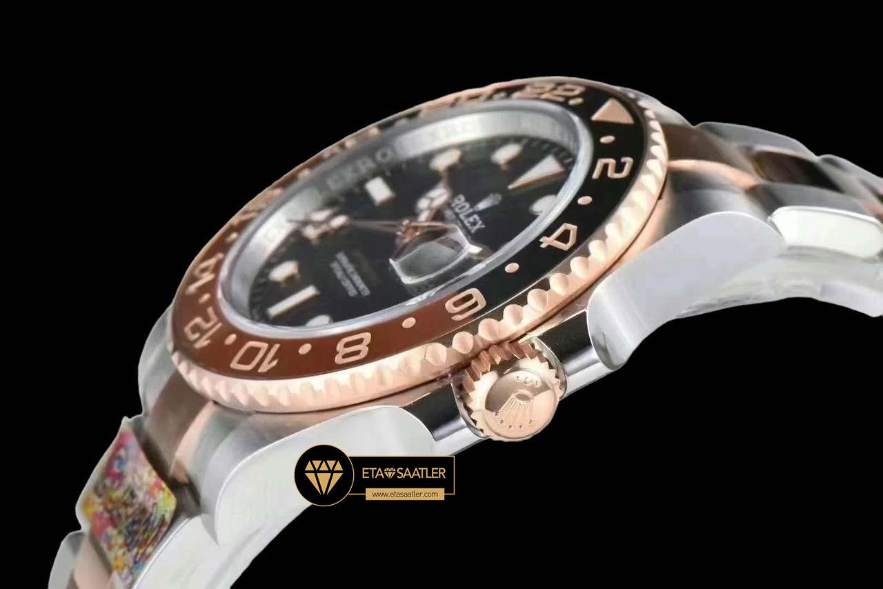 Rolex Gmt-Master II Clean Factory 126711CHNR Rose 3186 Oyster Super Plus Clone ETA (7) Rolex Gmt-Master II Clean Factory 126711CHNR Rose 3186 Oyster Super Plus Clone ETA