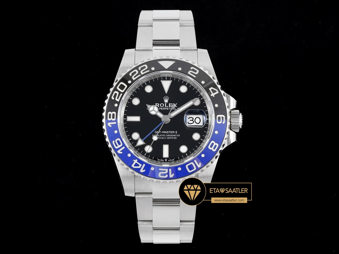 Rolex Gmt-Master II Clean Factory Batman 126710BLNR 3186 Oyster Super Plus Clone ETA
