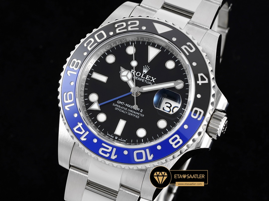 Rolex Gmt-Master II Clean Factory Batman 126710BLNR 3186 Oyster Super Plus Clone ETA (3) Rolex Gmt-Master II Clean Factory Batman 126710BLNR 3186 Oyster Super Plus Clone ETA