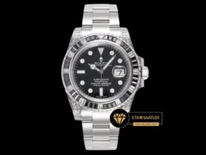 Rolex Submariner Date 116610LN Black Diamond Siyah Kadran 904L Super Clone ETA