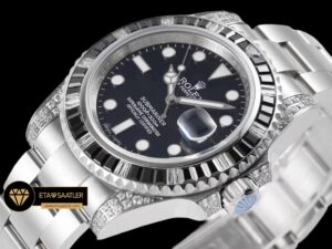 Rolex Submariner Date 116610LN Black Diamond Siyah Kadran 904L Super Clone ETA