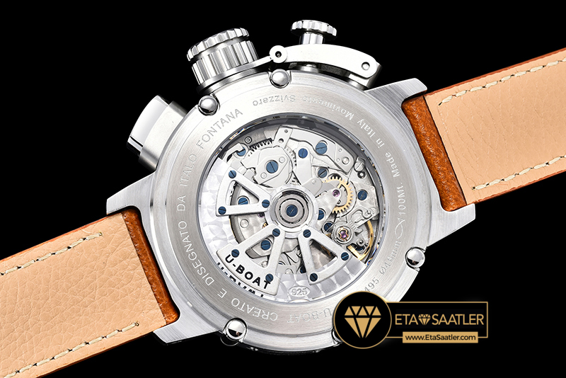 Ubt029a uboat chimera chronograph ssle cream white a7750 ubt029a 12