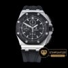 Audemars Piguet Royal Oak Offshore Chronograph Çelik Kasa Siyah Bezel Siyah Kadran ETA