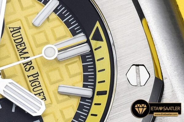 AP0383B – ROO Basel 2016 Diver Chrono SSRU JHF Yellow A7750 Mod modelleri