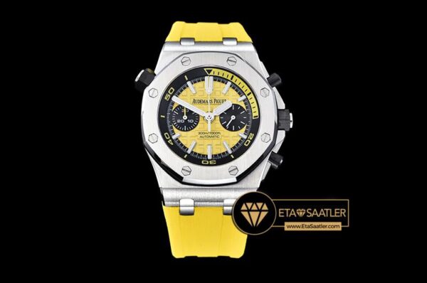 AP0383B – ROO Basel 2016 Diver Chrono SSRU JHF Yellow A7750 Mod modelleri
