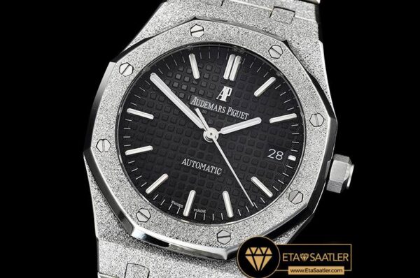 AP0511D – AP Royal Oak 37mm Frosted SSSS Black JHF MY9015 modelleri