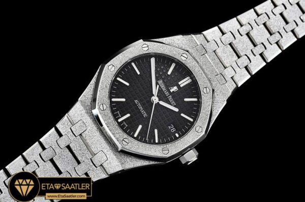 AP0511D – AP Royal Oak 37mm Frosted SSSS Black JHF MY9015 modelleri