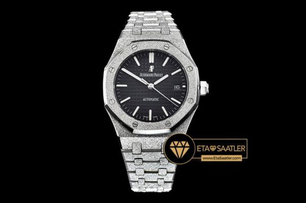 AP0511D – AP Royal Oak 37mm Frosted SSSS Black JHF MY9015 modelleri