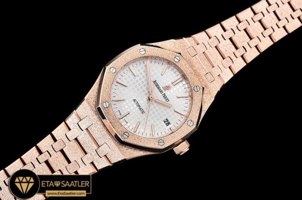 AP0513D – AP Royal Oak 37mm Frosted RGRG White JHF MY9015 modelleri