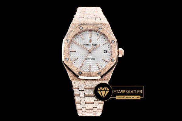 AP0513D – AP Royal Oak 37mm Frosted RGRG White JHF MY9015 modelleri