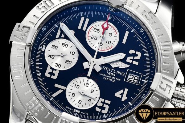 BSW0350C – Avenger II Chronograph 43mm SSSS Blue GF A7750 modelleri