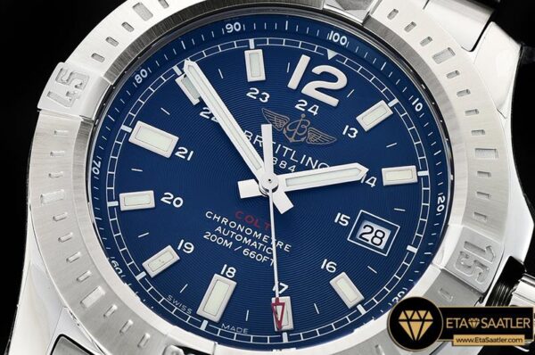 BSW0346A – Colt 44mm Automatic SSSS Blue GF Asia 2824 modelleri
