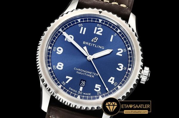 BSW0375A – Navitimer 8 Automatic 41 A17314 SSLE Blue ZF A2824 modelleri