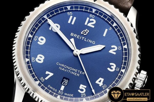 BSW0375A – Navitimer 8 Automatic 41 A17314 SSLE Blue ZF A2824 modelleri